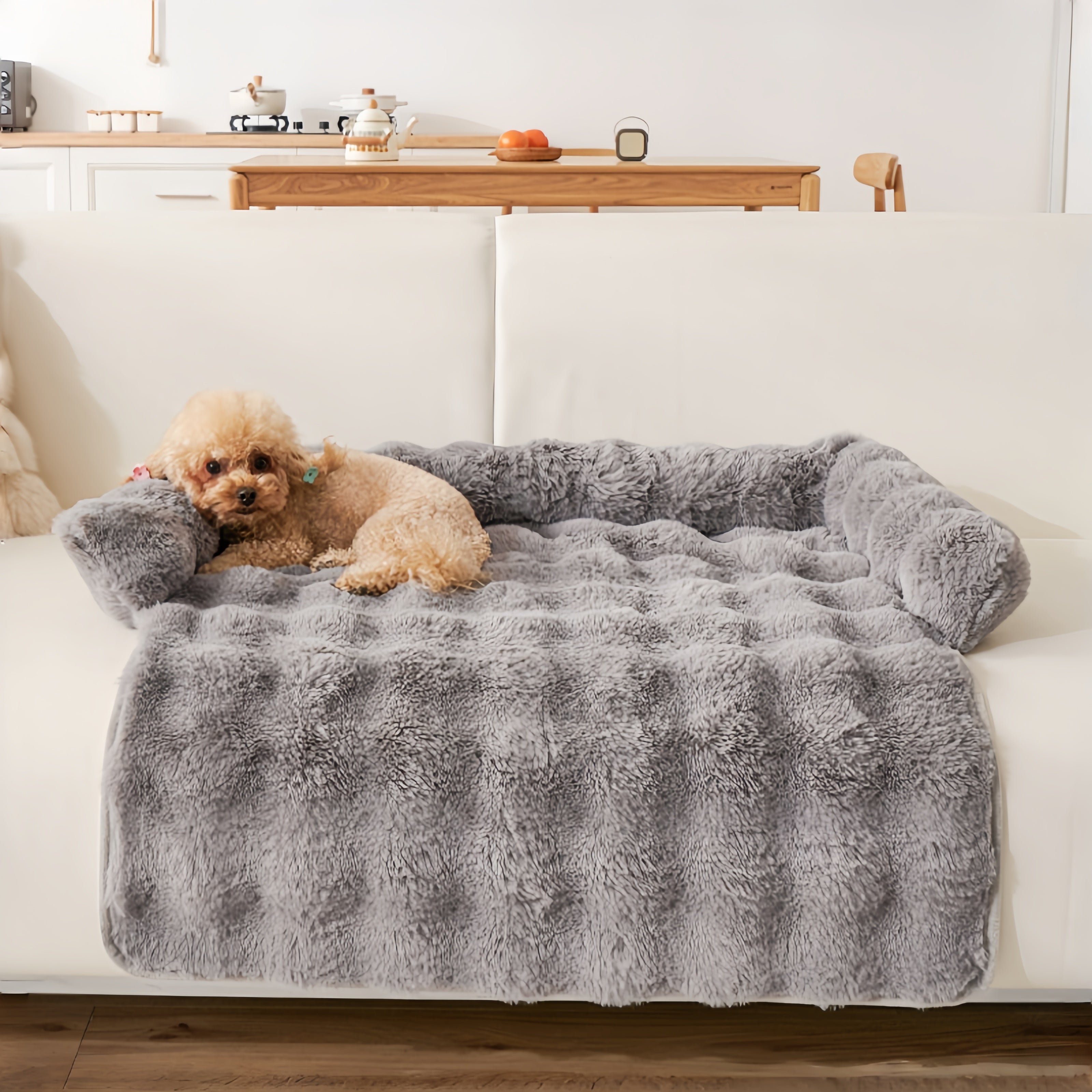 Fluffy Thickened Sofa Blanket Dog Mat Couch Protector
