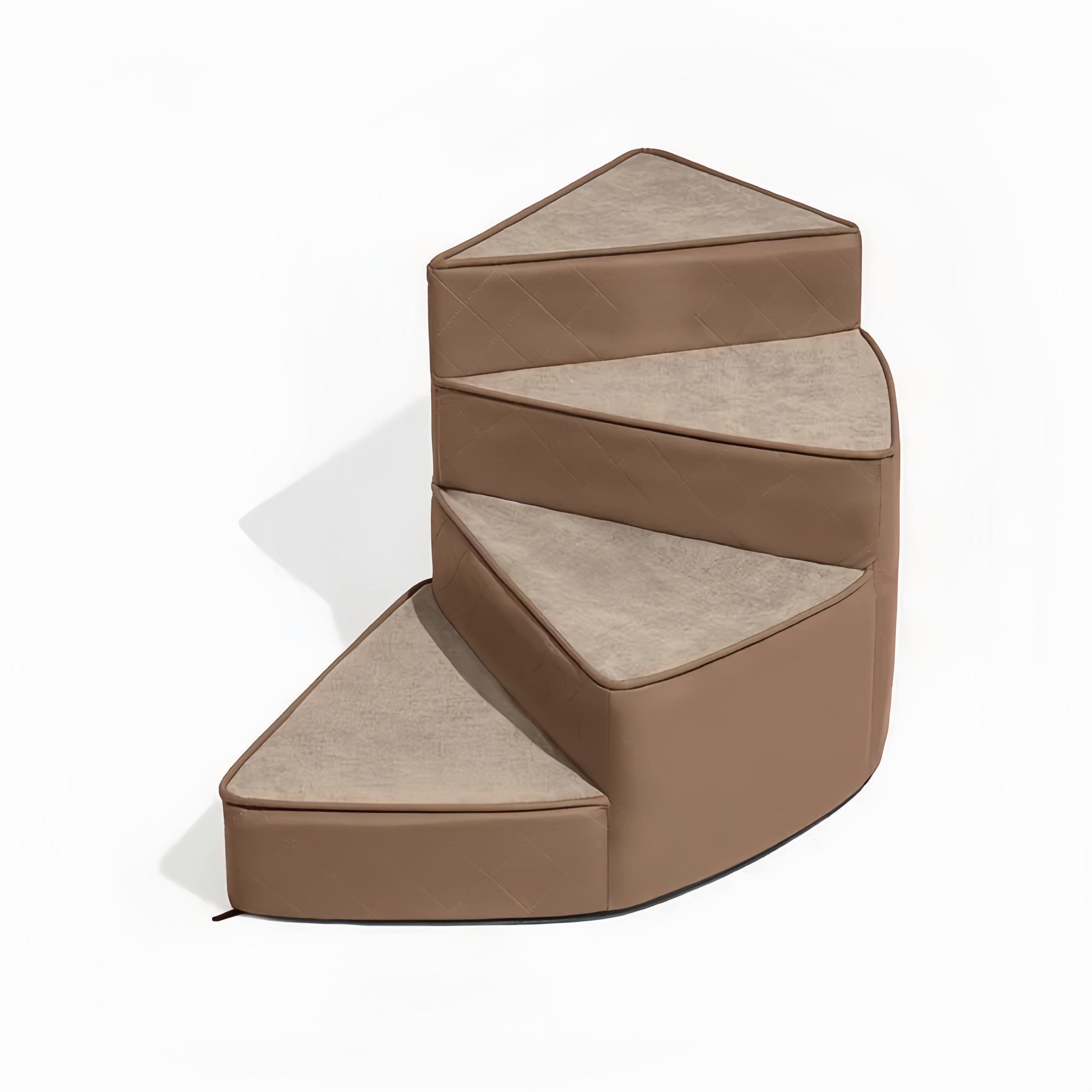 Water-Repellent Faux Leather Pet Dog Ramp Stairs