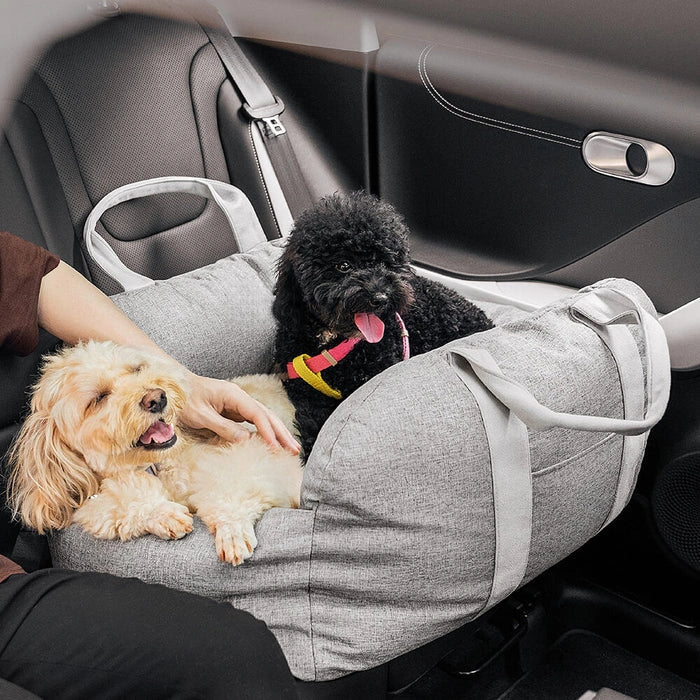 Anti-Scratch Portable Dog Car Seat Bed