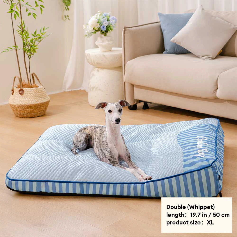 Cooling Scratch-resistant Spine Protection Large Washable Pet Cushion Bed