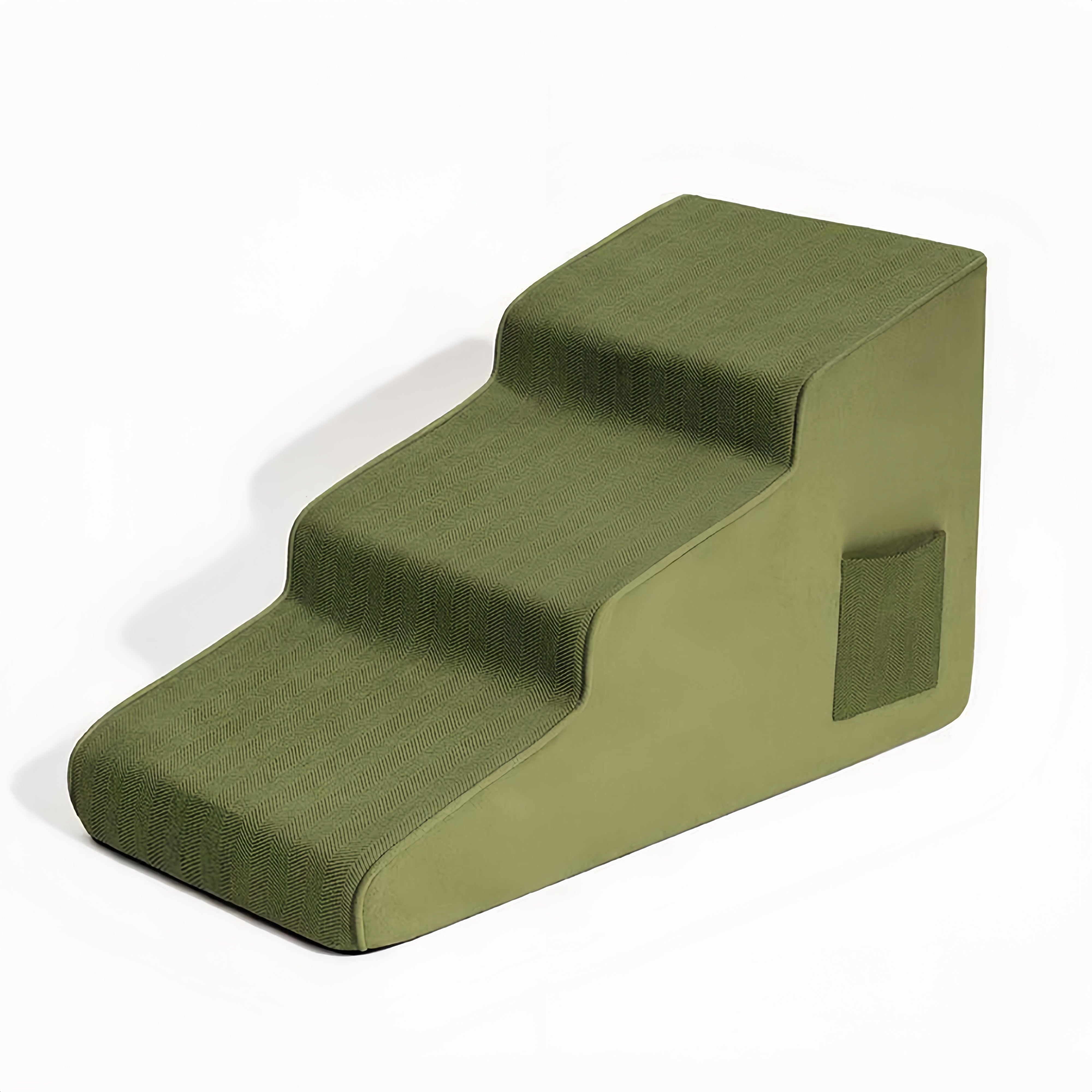 Joint Care Extra Wide Non-Slip High-Bounce Pet Stairs-Easy Climb Ramp