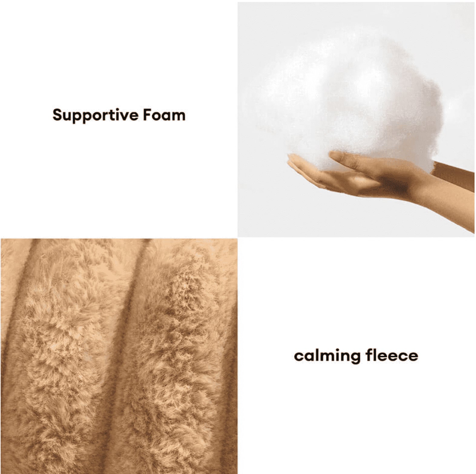 Fluffy Soft Orthopedic Dog Sofa Bed with Pillow