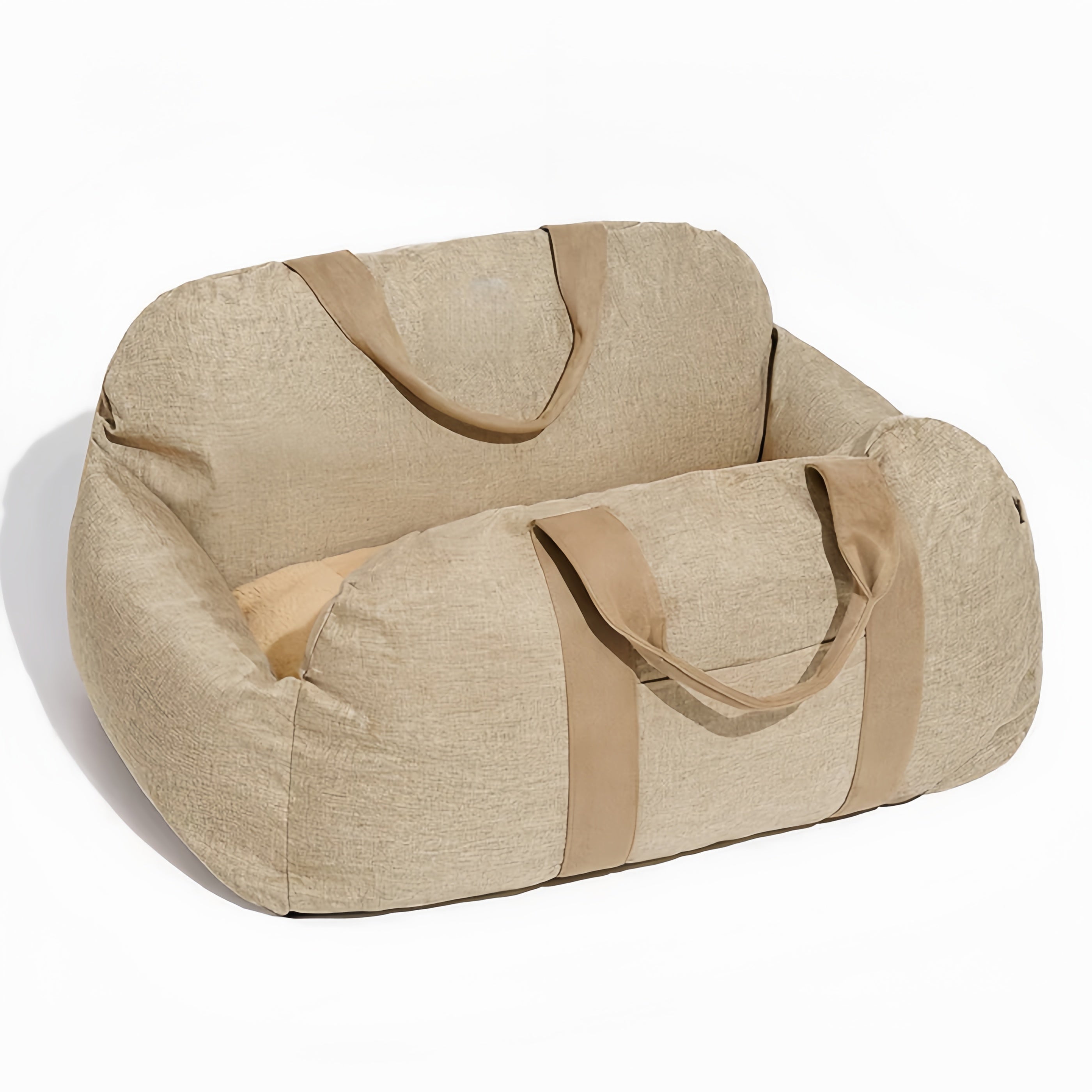 Anti-Scratch Portable Dog Car Seat Bed