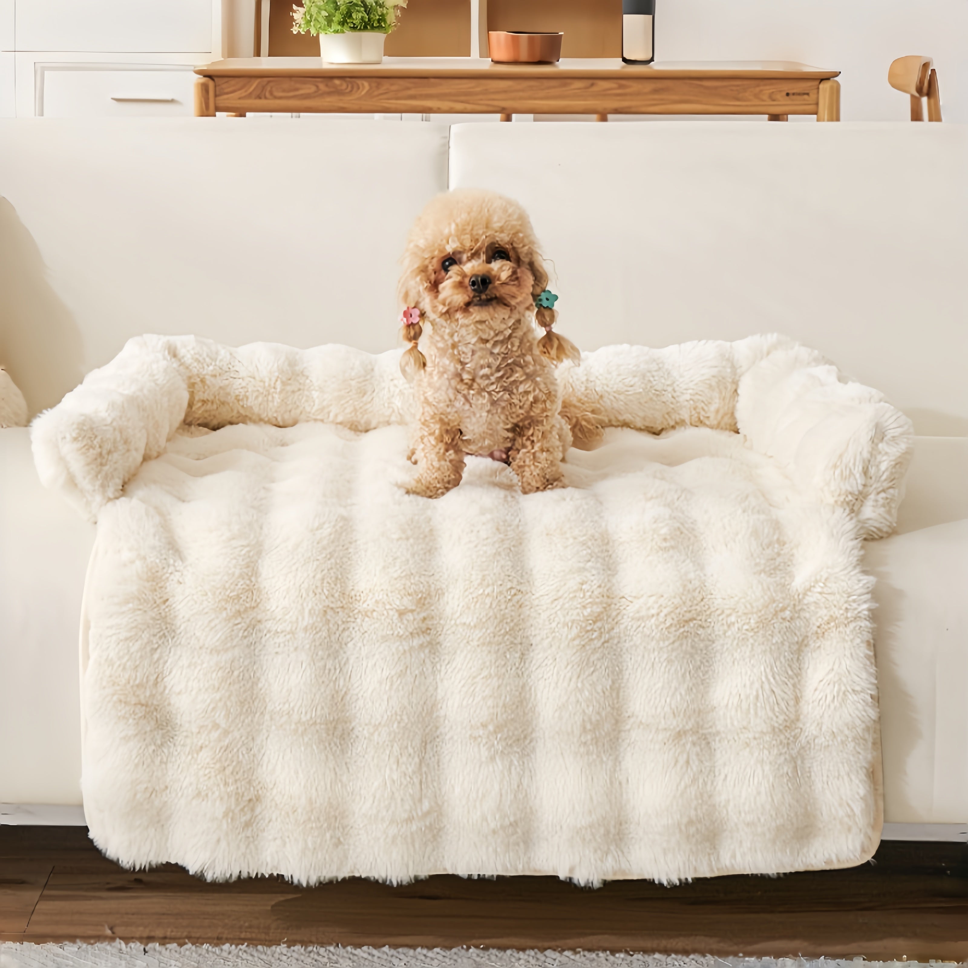 Fluffy Thickened Sofa Blanket Dog Mat Couch Protector