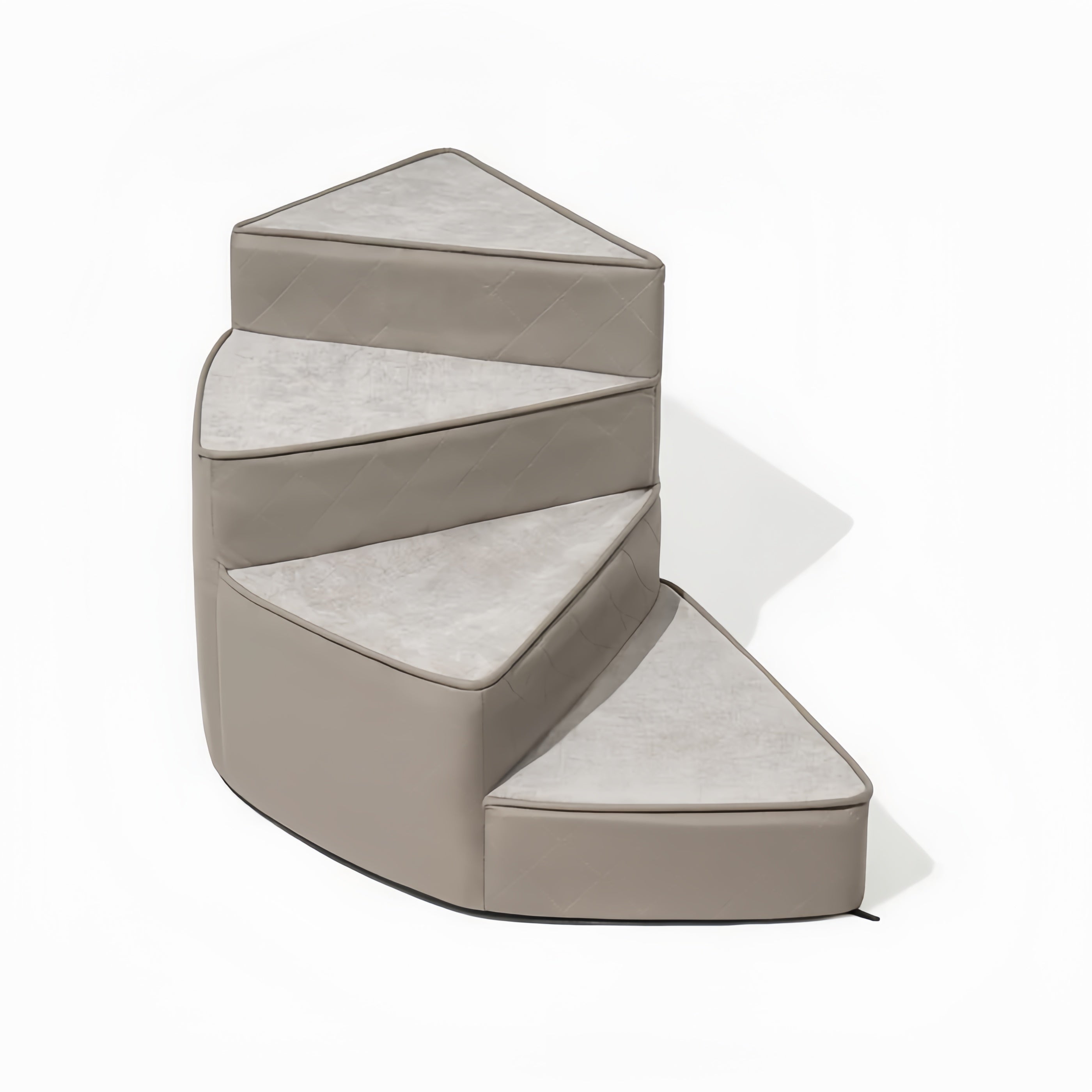 Water-Repellent Faux Leather Pet Dog Ramp Stairs