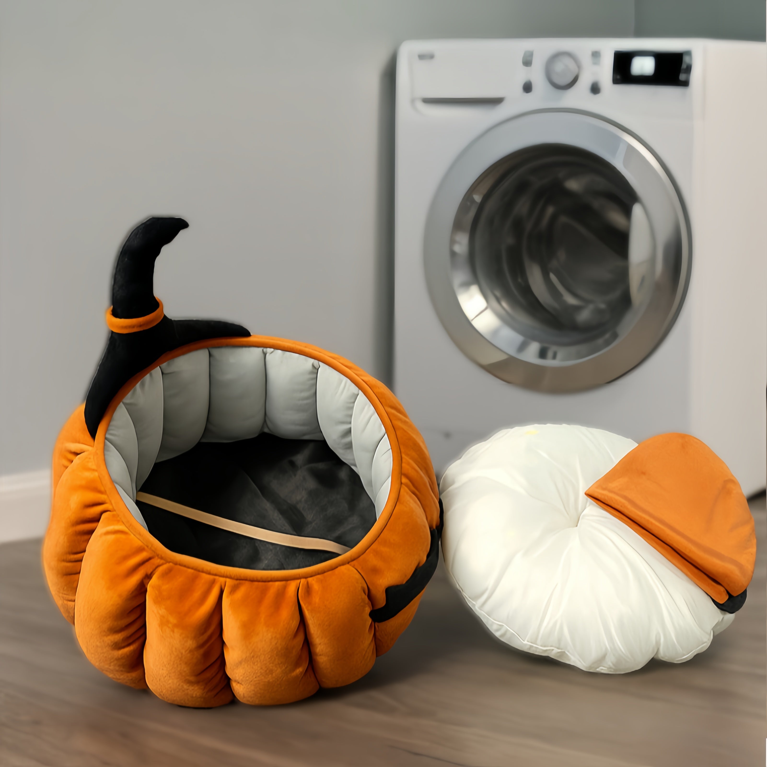 Halloween Pumpkin Pet Bed
