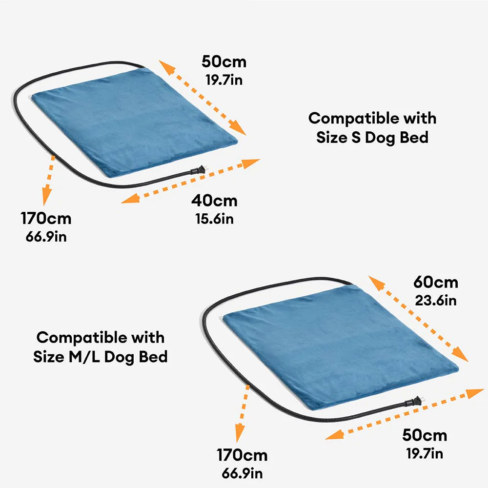 Christmas Snow House Orthopedic Dog Bed