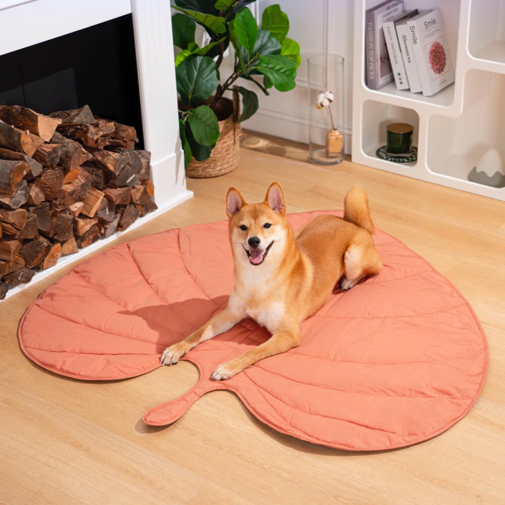 Maple Leaf Dog Blanket