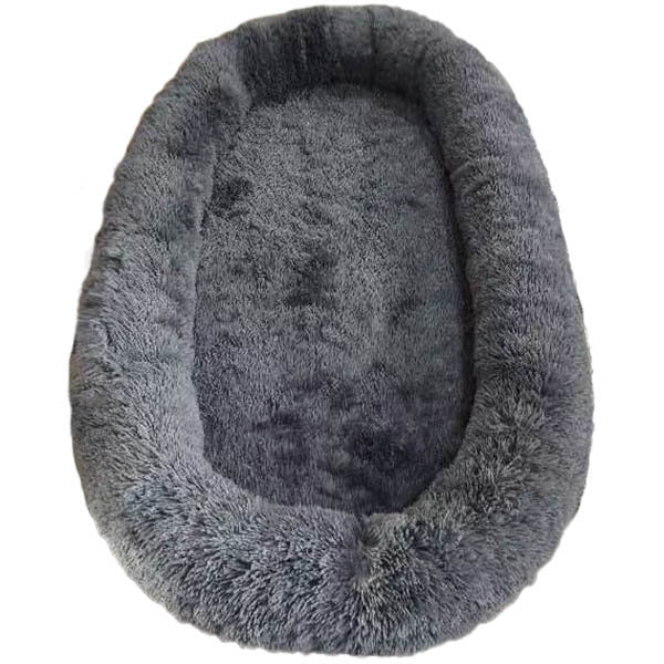 Plush Donut Orthopedic Dog Bed-Human Size