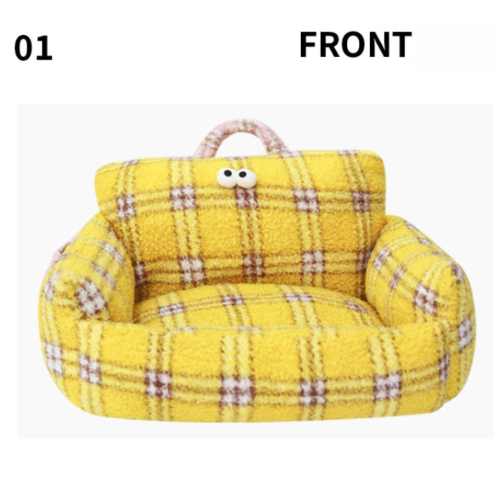 British Style Terry Pet Sofa Bed