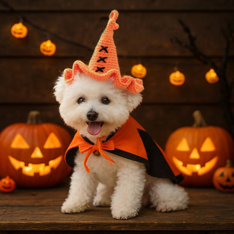 Halloween Knitted Hat