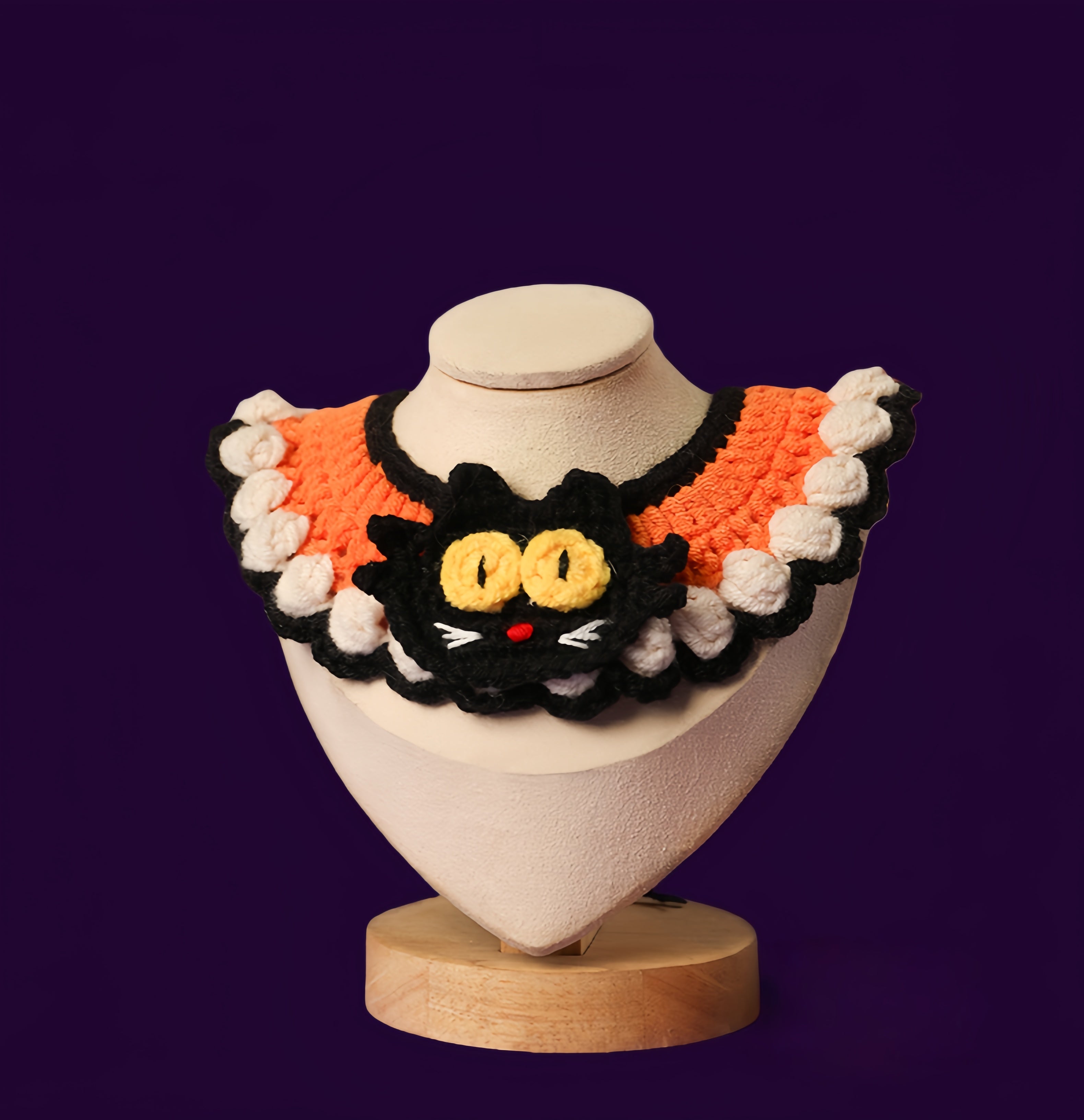Halloween Knitted Scarf