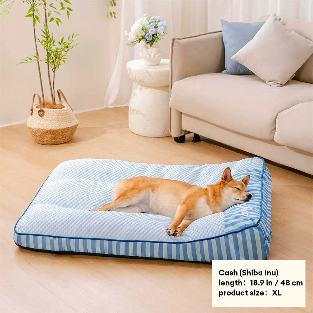 Cooling Scratch-resistant Spine Protection Large Washable Pet Cushion Bed