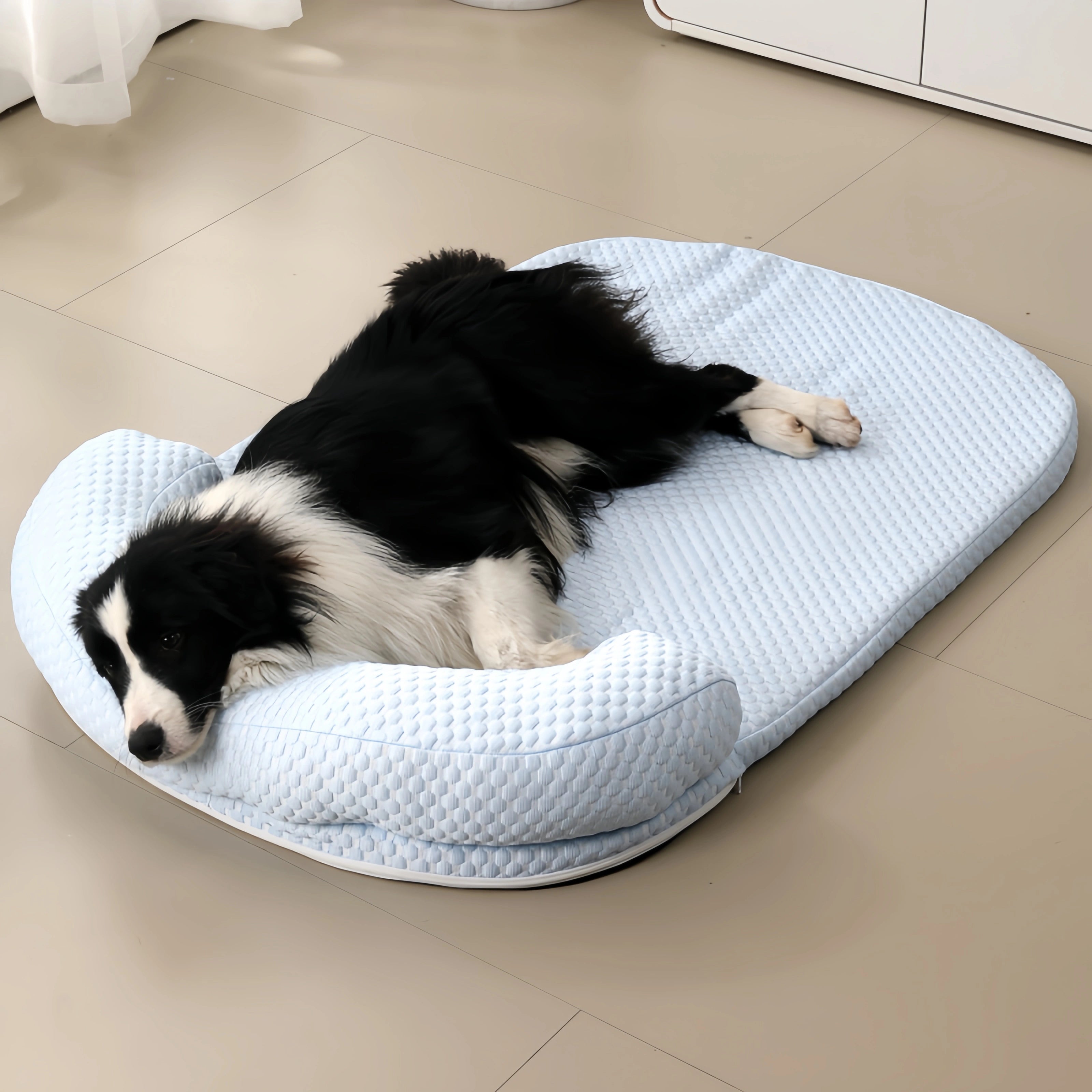 IceWeave Cooling Bolster Dog Mat