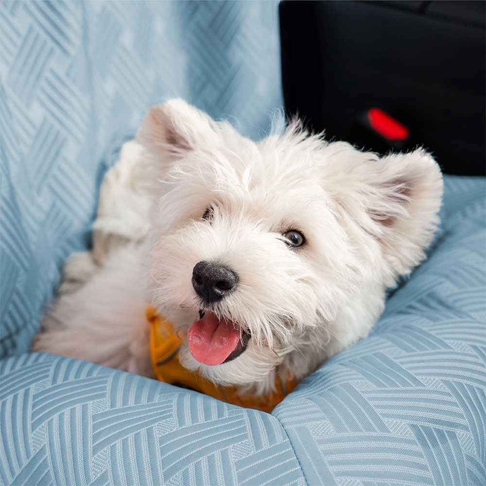 IceWeave Cooling Bolster Back Seat Dog Bed
