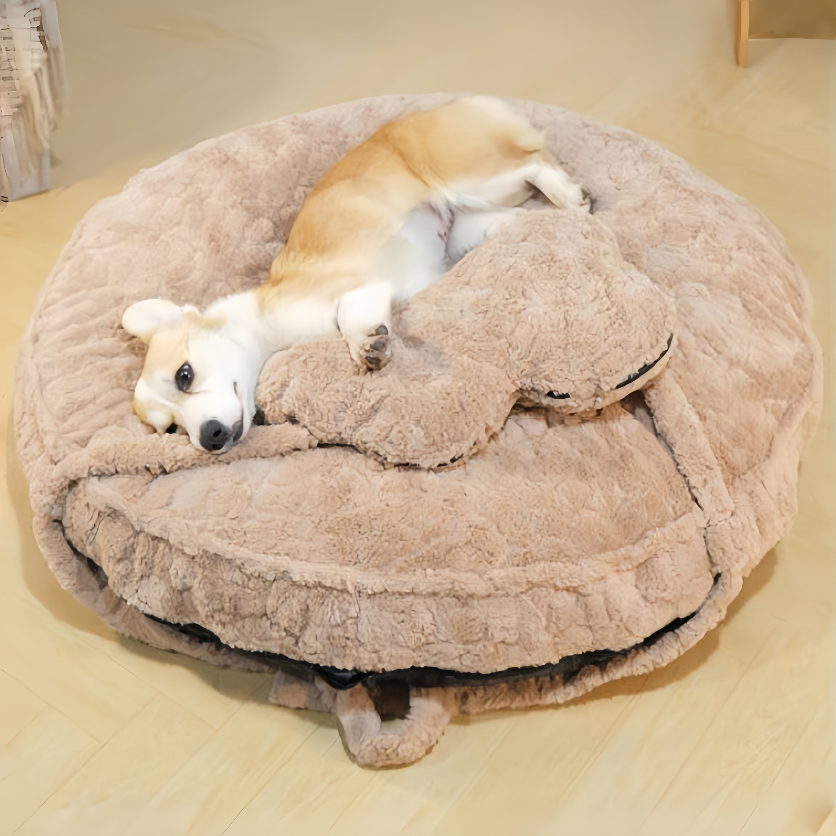 Faux Fur Thickened Pet Padding Bed