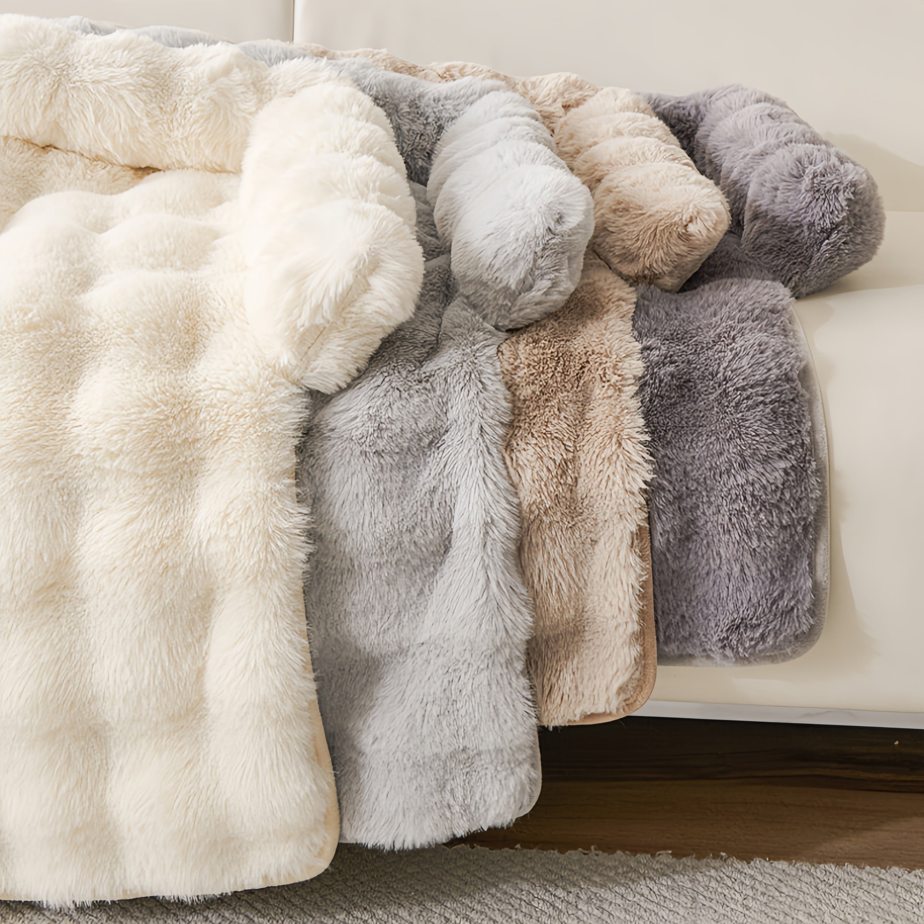 Fluffy Thickened Sofa Blanket Dog Mat Couch Protector