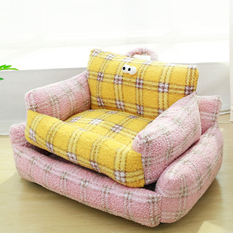 British Style Terry Pet Sofa Bed