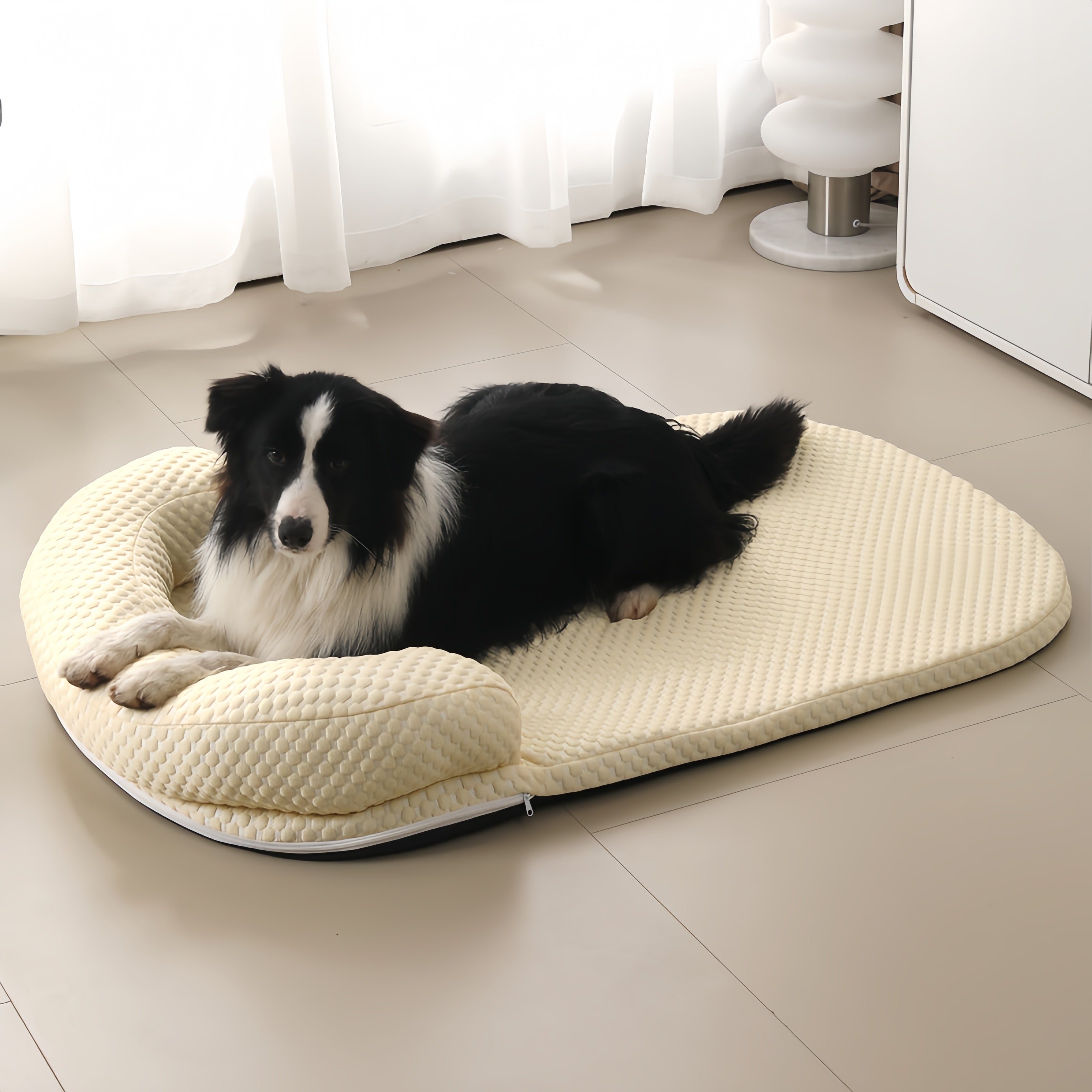 IceWeave Cooling Bolster Dog Mat