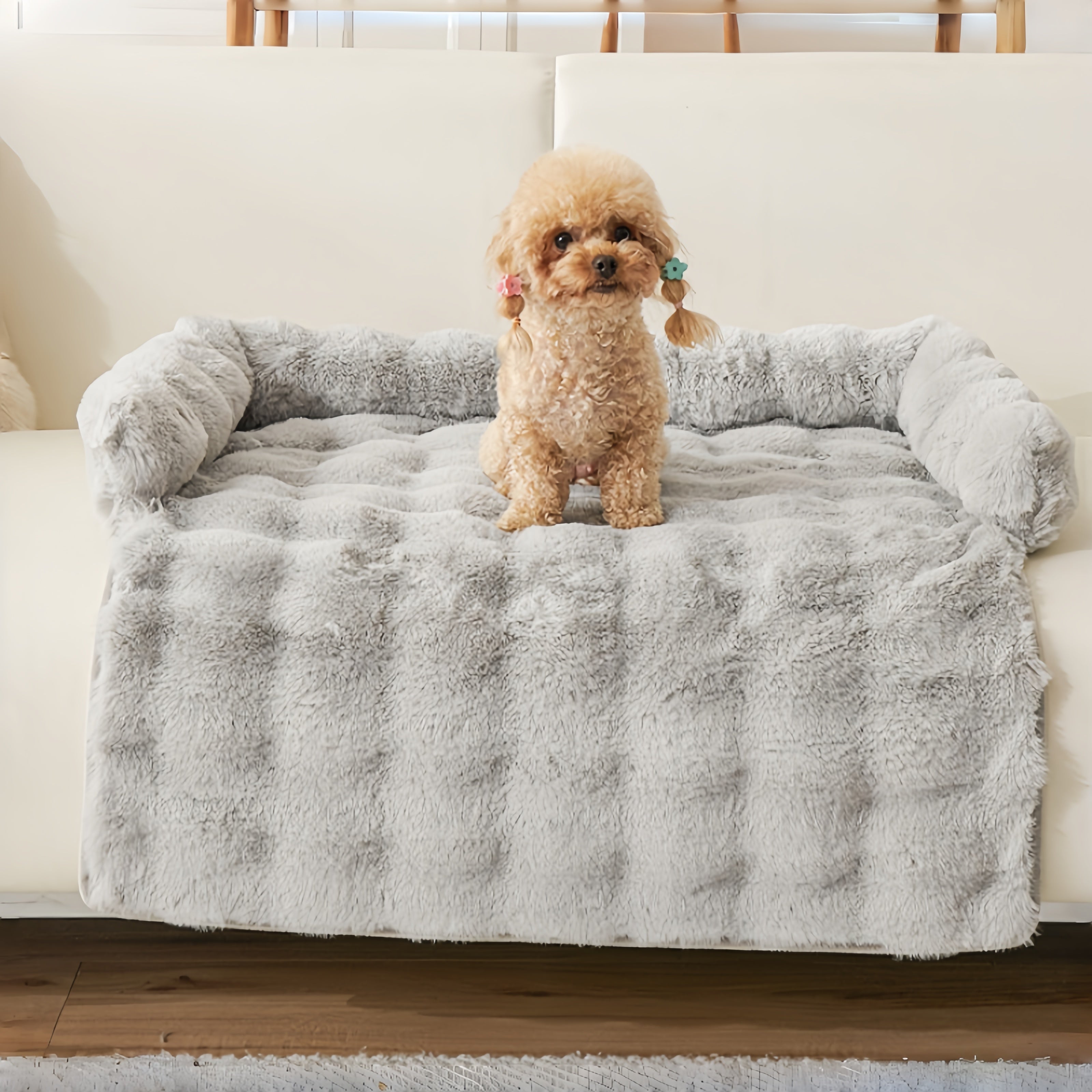 Fluffy Thickened Sofa Blanket Dog Mat Couch Protector