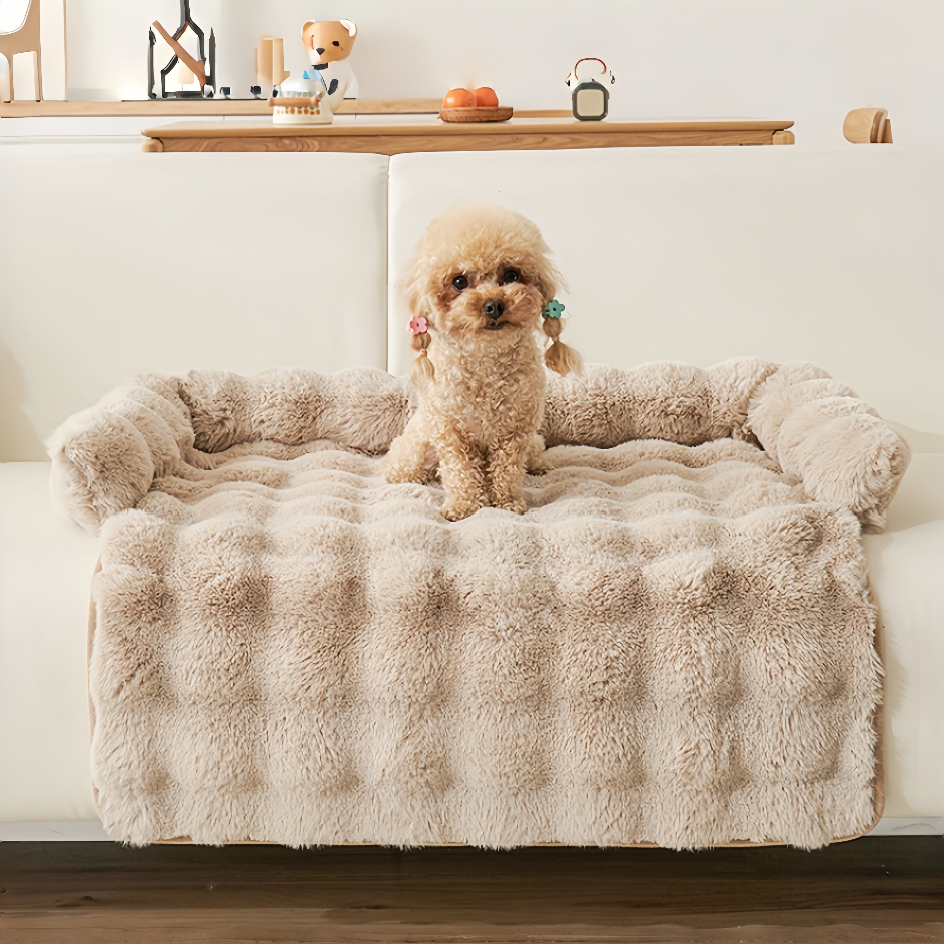 Fluffy Thickened Sofa Blanket Dog Mat Couch Protector