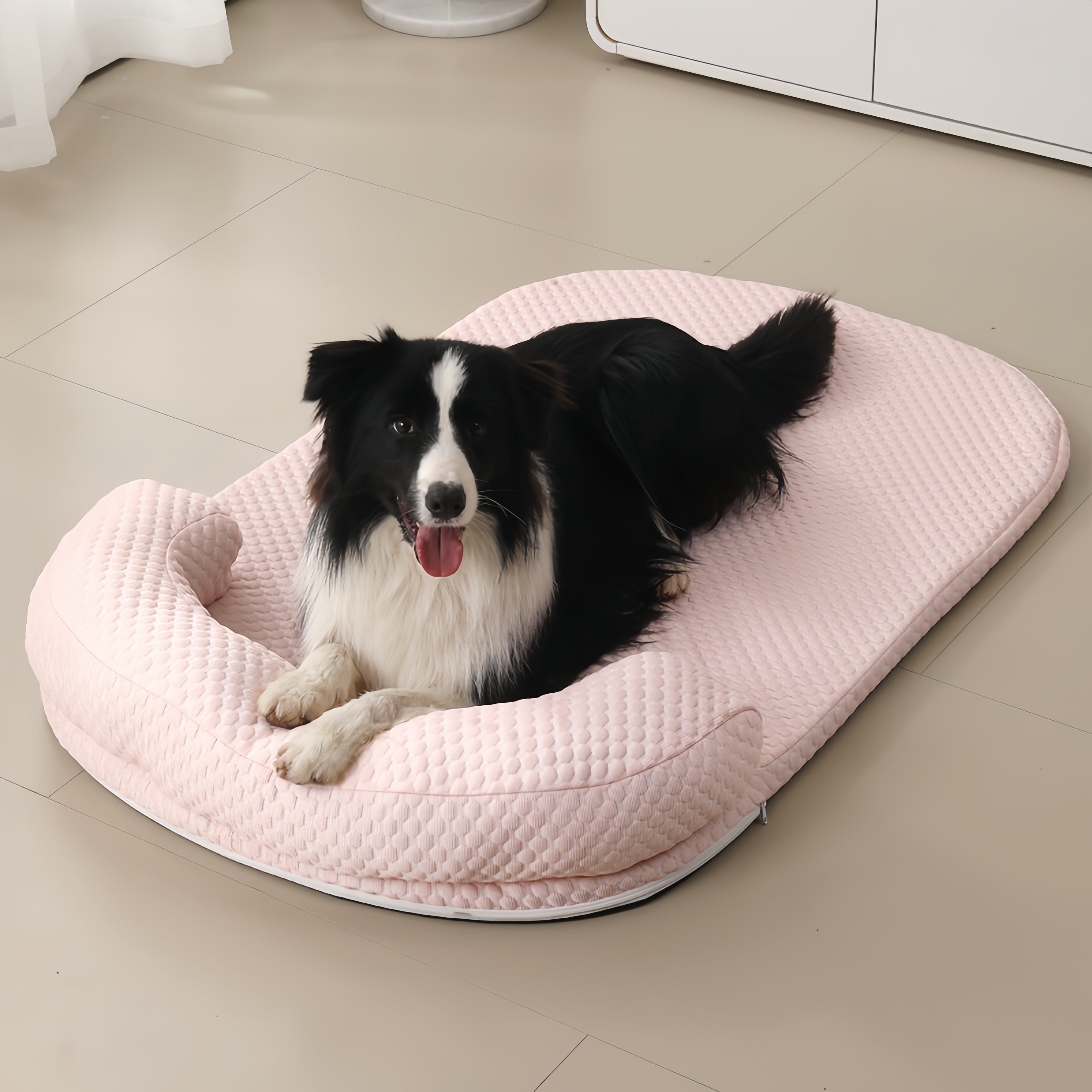 IceWeave Cooling Bolster Dog Mat