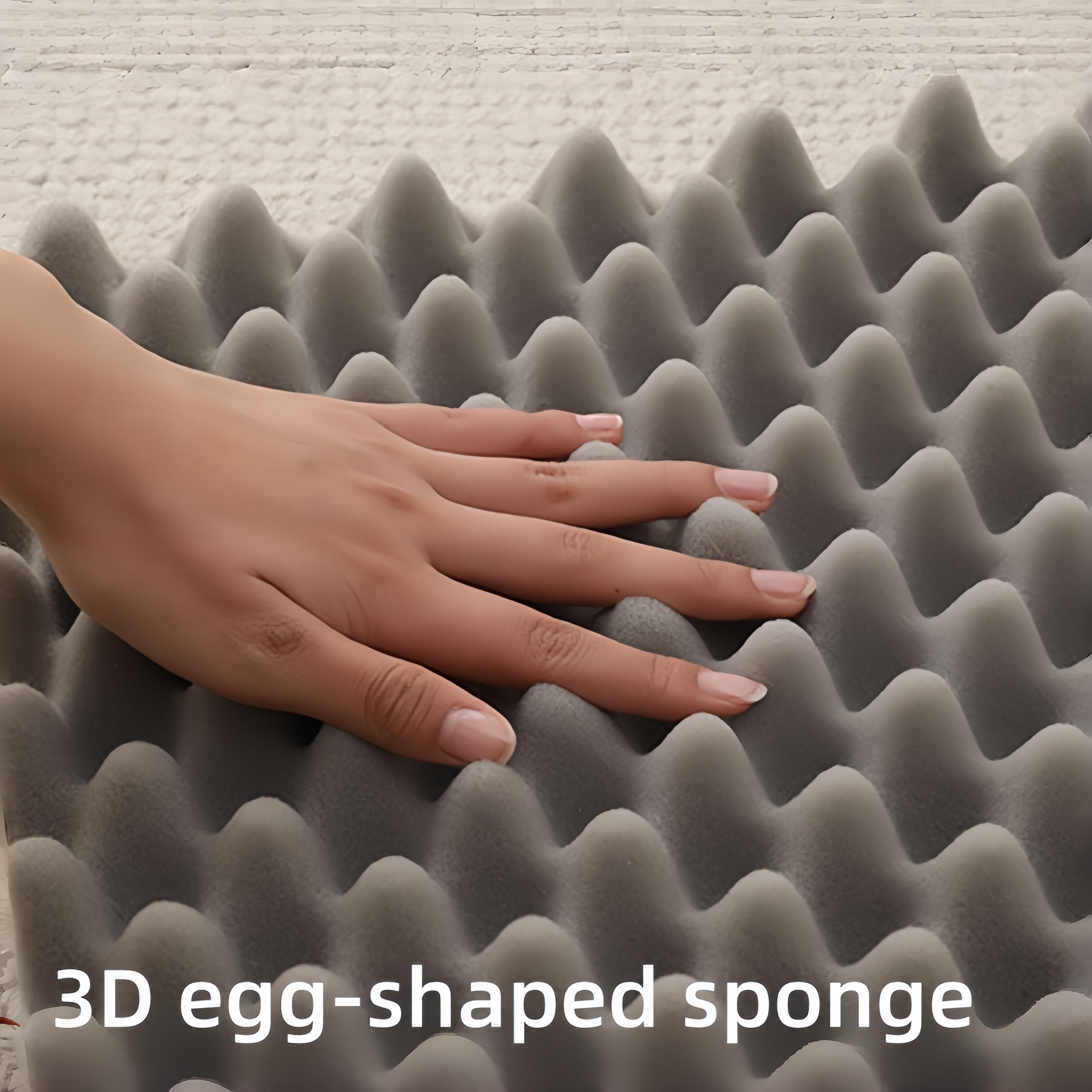 Long Plush Square Surround Support Pet Bloster Bed