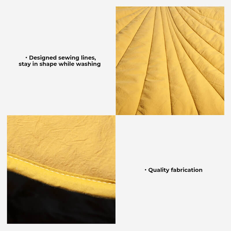 Yellow Leaf Dog Blanket