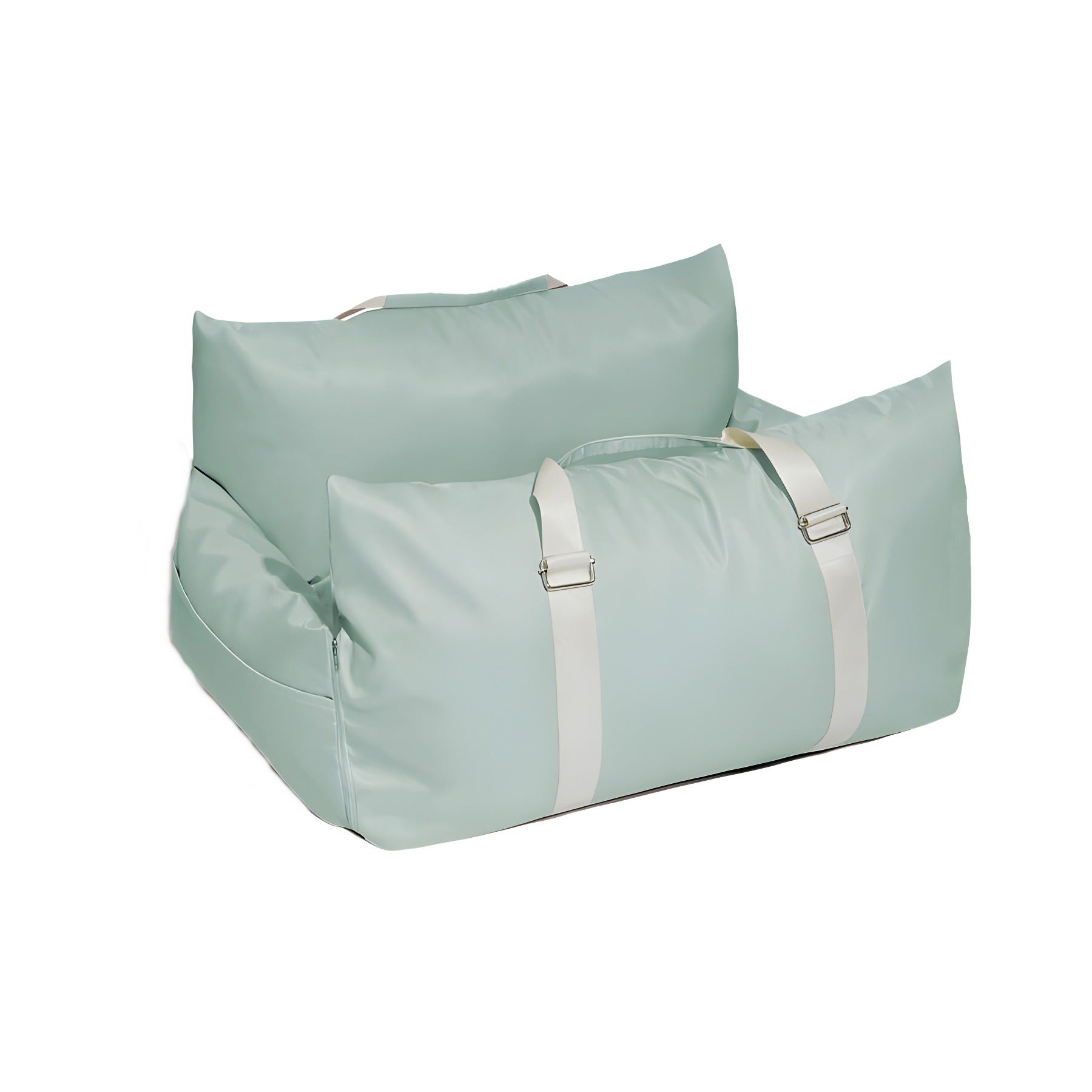 Light Green Waterproof Dog Car Seat Bed