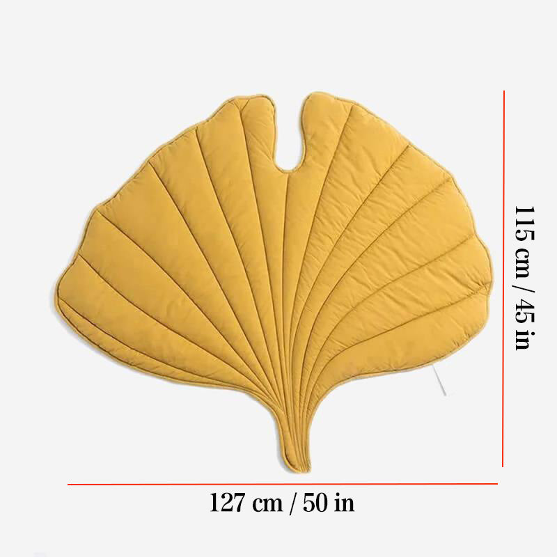 Yellow Leaf Dog Blanket