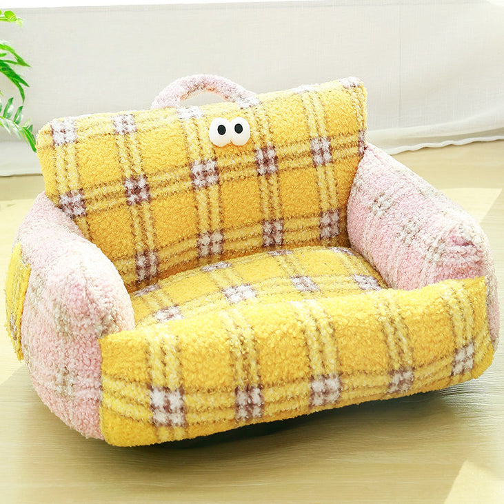 British Style Terry Pet Sofa Bed