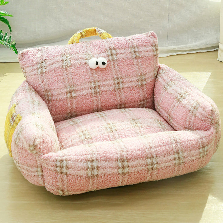 British Style Terry Pet Sofa Bed
